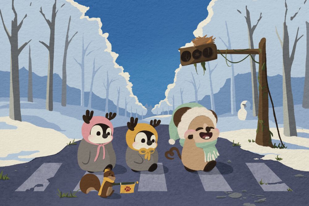 고건(둥뽀)_삼삼오오 등굣길