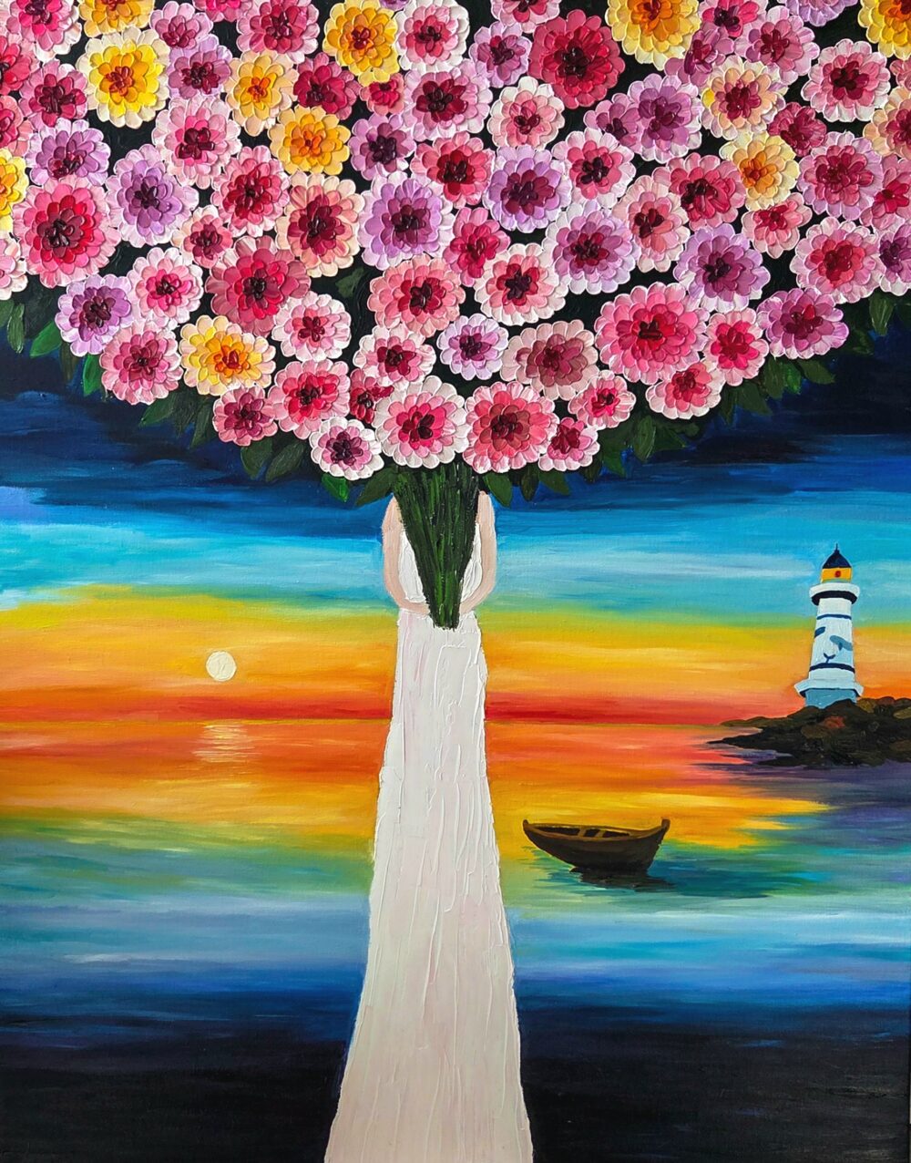 김민_등대와 여인, 그리고 나